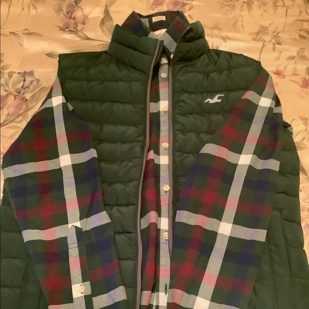 Hollister vest and shirt